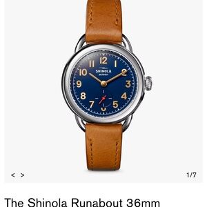 Shinola Detroit Runabout 36 mm watch